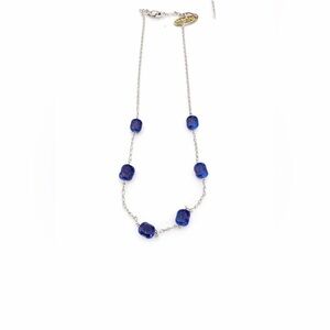 Dorlan Blue Lapis Stone Necklace